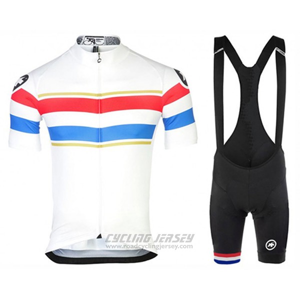 2017 Cycling Jersey Assos Champion Netherlands Short Sleeve and Bib Short